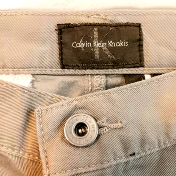 Vintage cotton Calvin Klein Khakis. Size 8 - Picture 7 of 8